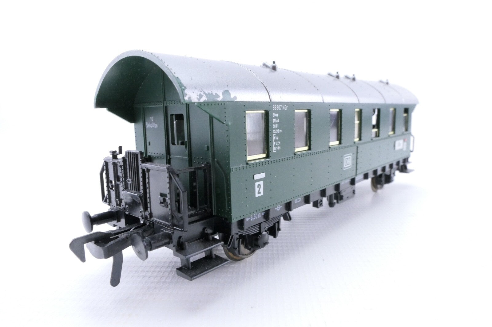 Fleischmann H0 5062 Personenwagen Donnerbüchse 2. Kl., Analog, Spur H0, in OVP.1