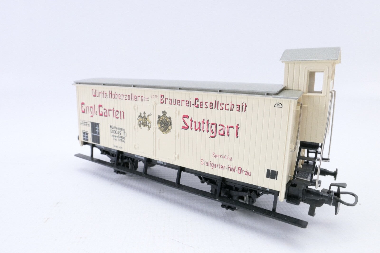 Märklin 4677 Bierwagen Engl. Garten Stuttgart, Analog, Spur H0, in OVP.5