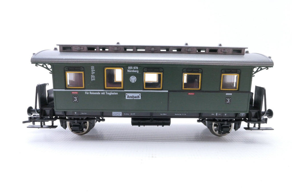 Fleischmann 5067 Personenwagen 3.Klasse der DRG, Analog, Spur H0, in OVP.6
