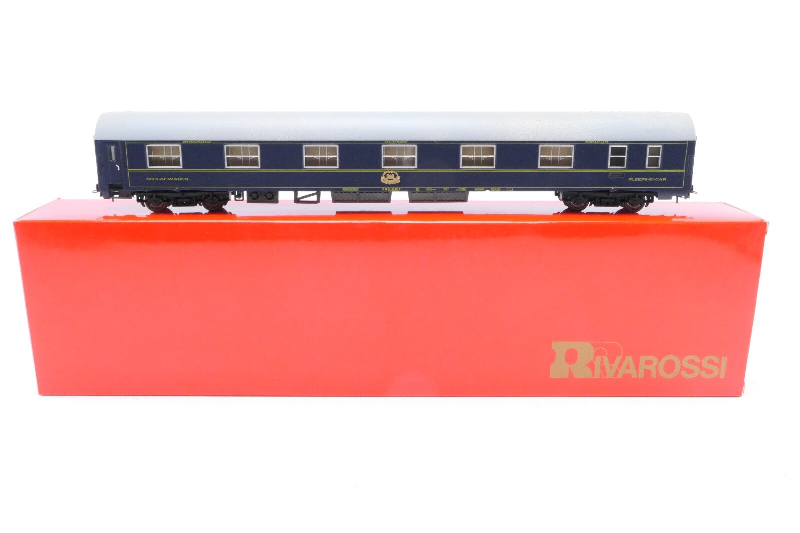 Rivarossi 3542 CIWL Personenwagen, Analog, Spur H0, in OVP.0