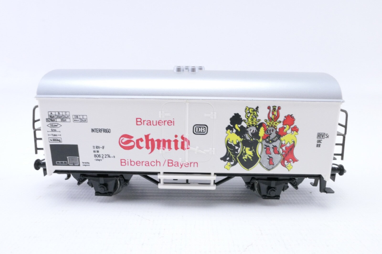 Märklin 4415 Kühlwagen Brauerei Schmid, Analog, Spur H0, in OVP.4