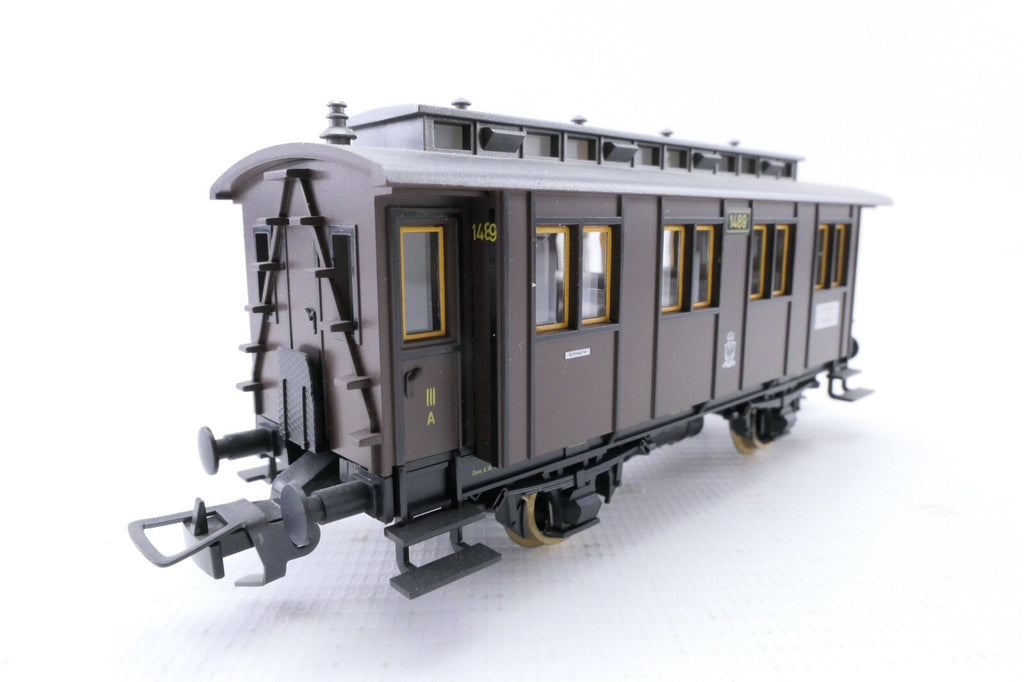 Fleischmann 5824 Personenwagen 2./3.Kl. der KPEV, Analog, Spur H0, in OVP.1