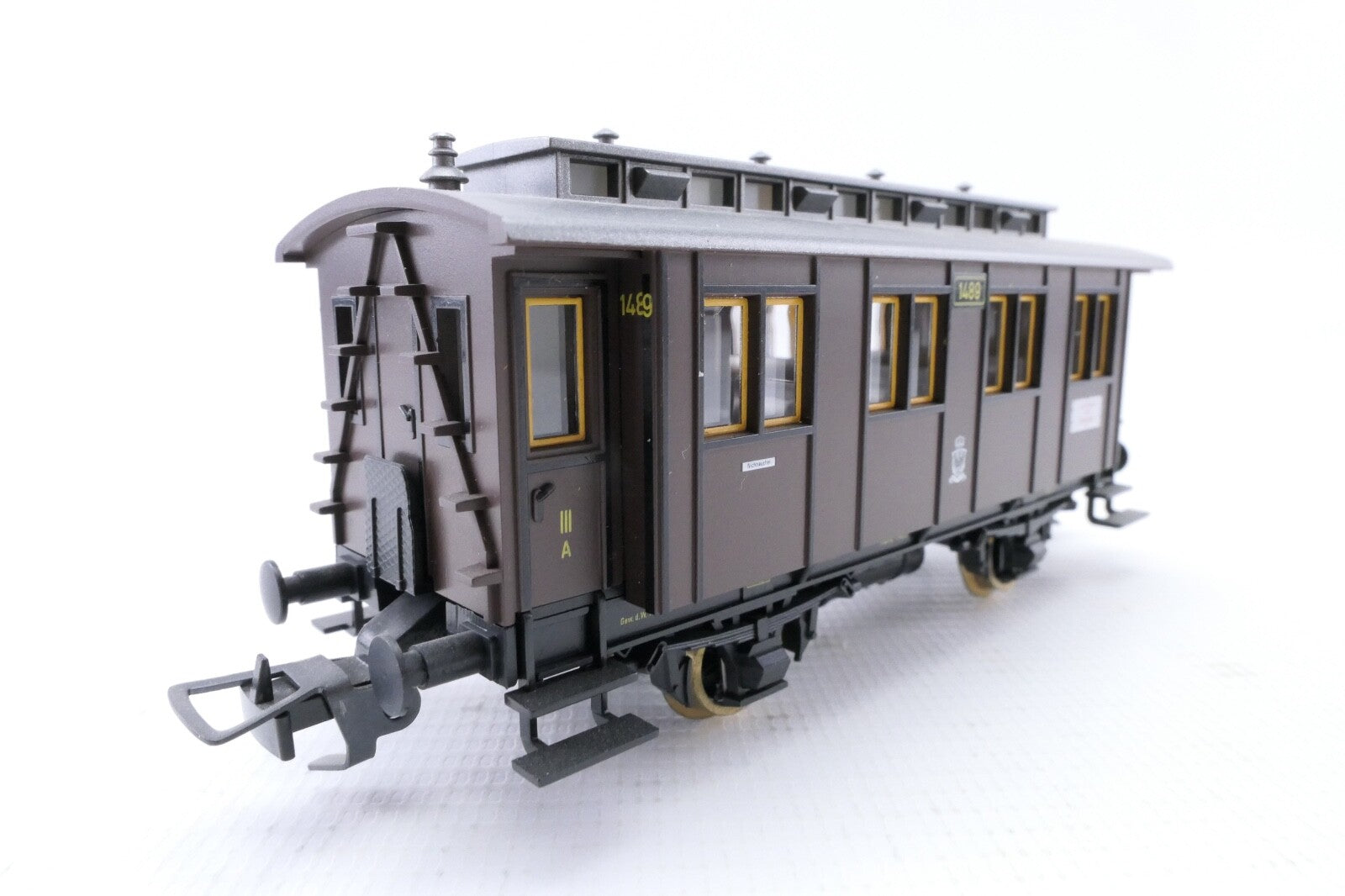 Fleischmann 5824 Personenwagen 2./3.Kl. der KPEV, Analog, Spur H0, in OVP.1