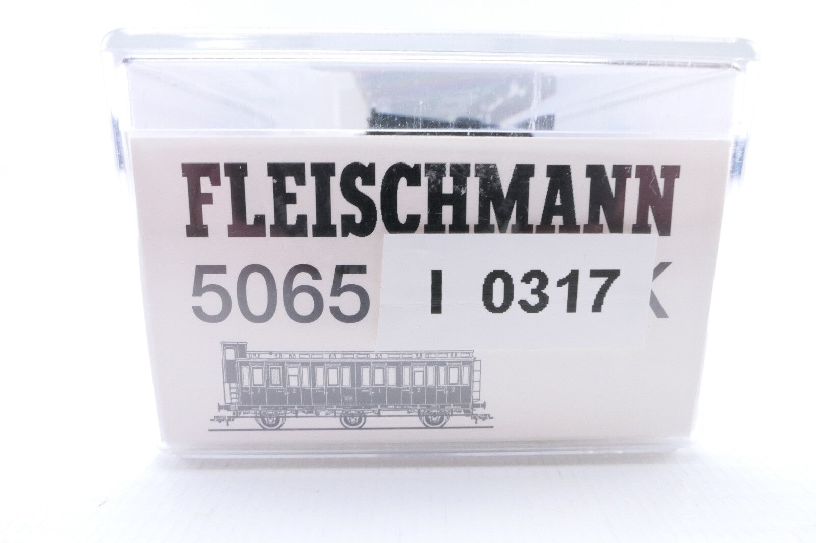 Fleischmann 5065 Abteilwagen 1./2. Klasse mit Bremserhaus, Analog, Spur H0, OVP.10