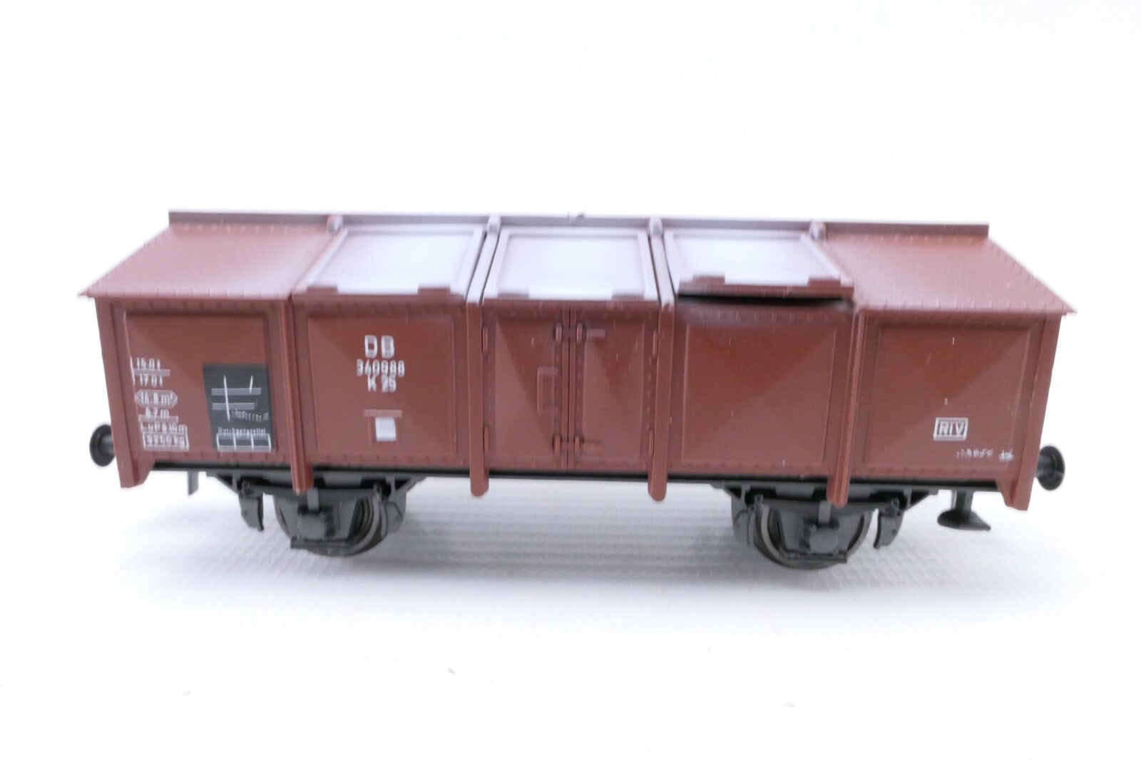 Roco 46754 Klappdeckelwagen der DB, Analog, Spur H0 in EVP.3