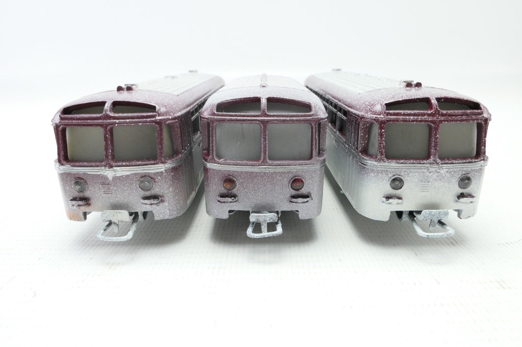 Märklin H0 3016 - 4018 Rarität Schienenbus Garnitur 3tlg der DB, WS in OVP.5