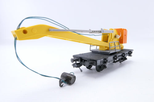 Fleischmann 5019 Kranwagen, Analog, Spur H0, in OVP. BASTLERWARE.1