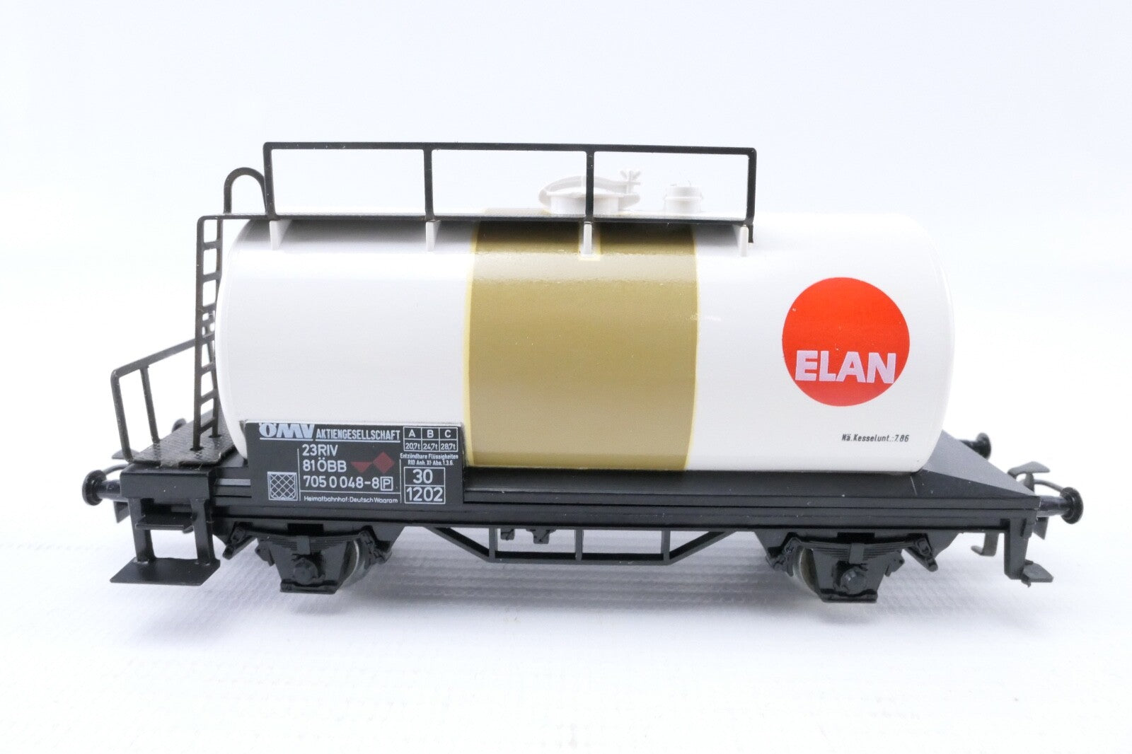 Märklin 4444 Kesselwagen "Elan" der DB , Analog, Spur H0, in OVP.6