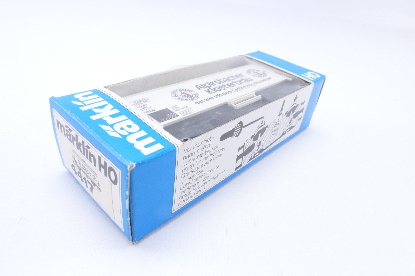 Märklin H0 4417 SoMo Kühlwagen der DB "Alpirsbacher Klosterbräu",Analog,OVP9