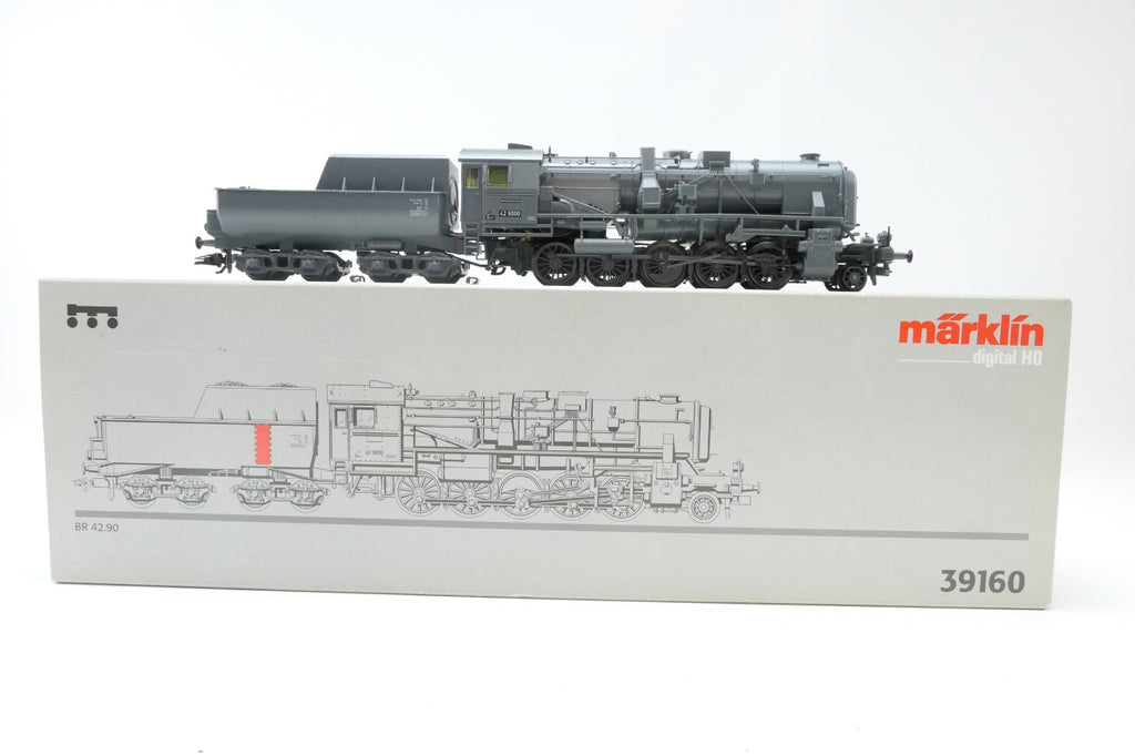 Märklin H0 39160 Dampflok BR 42 900 der DRG, Digital und BA, Adr. "42" in OVP.0