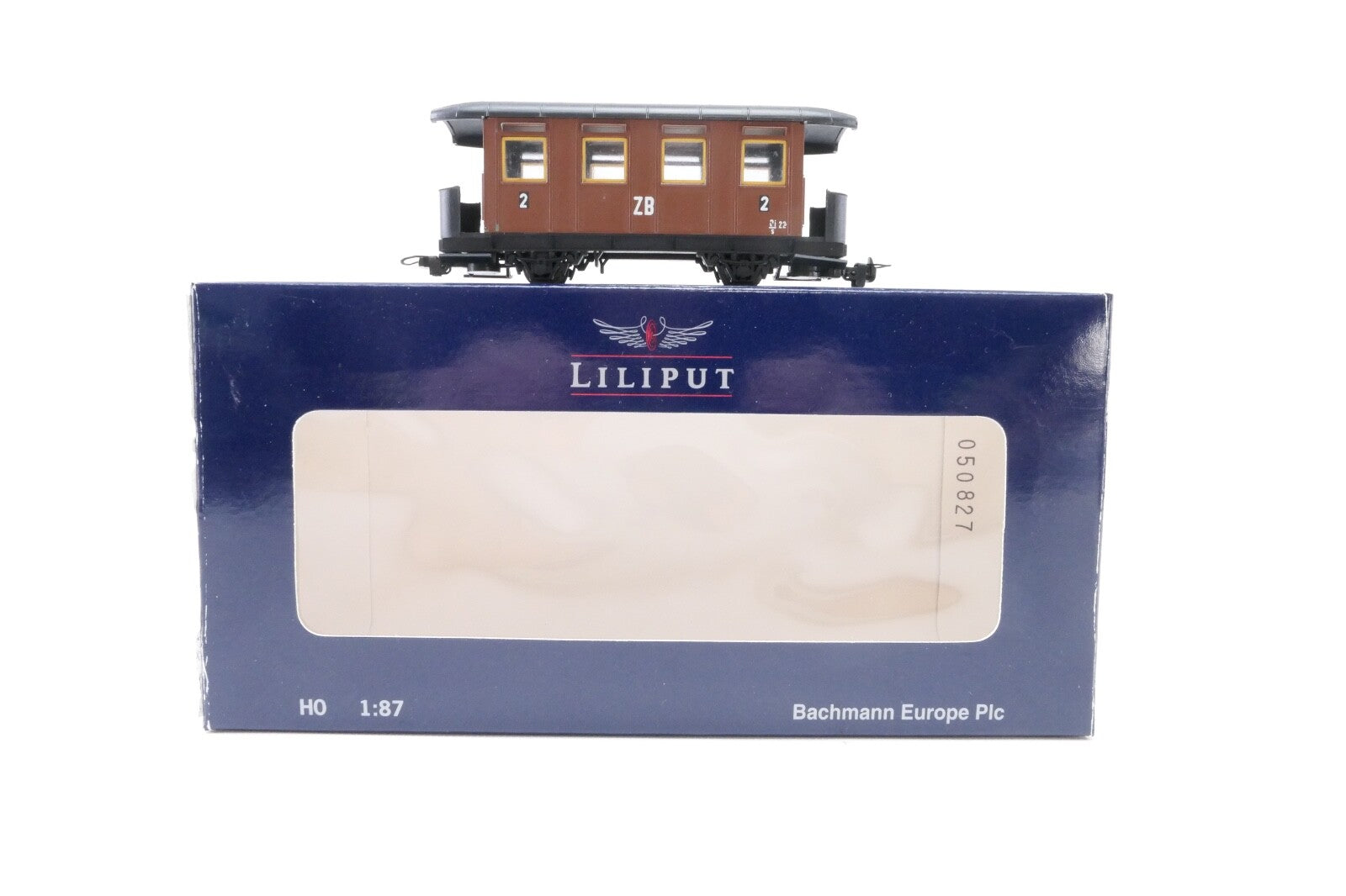 Liliput L370410 Personenwagen der Zillertalbahn Zell/Ziller,Analog,Spur H0e,OVP.0