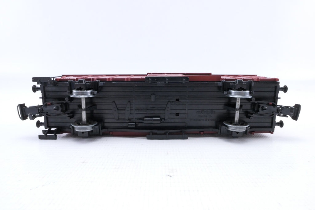 Märklin 4698 Gedeckter Güterwagen mit Bremserhaus der DB, Analog, Spur H0, OVP.8