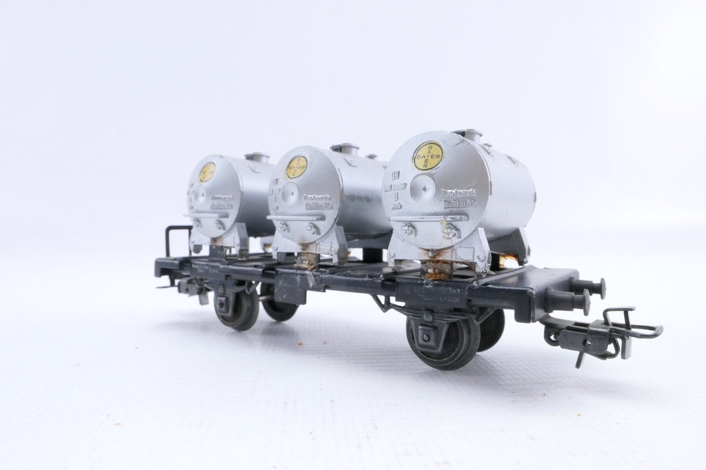 Märklin 4520 Behältertragwagen "Bayer", Analog, Spur H0, in EVP.2