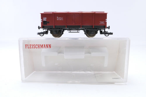 Fleischmann 5210 Klappdeckelwagen der DB, Analog, Spur H0, in OVP.0