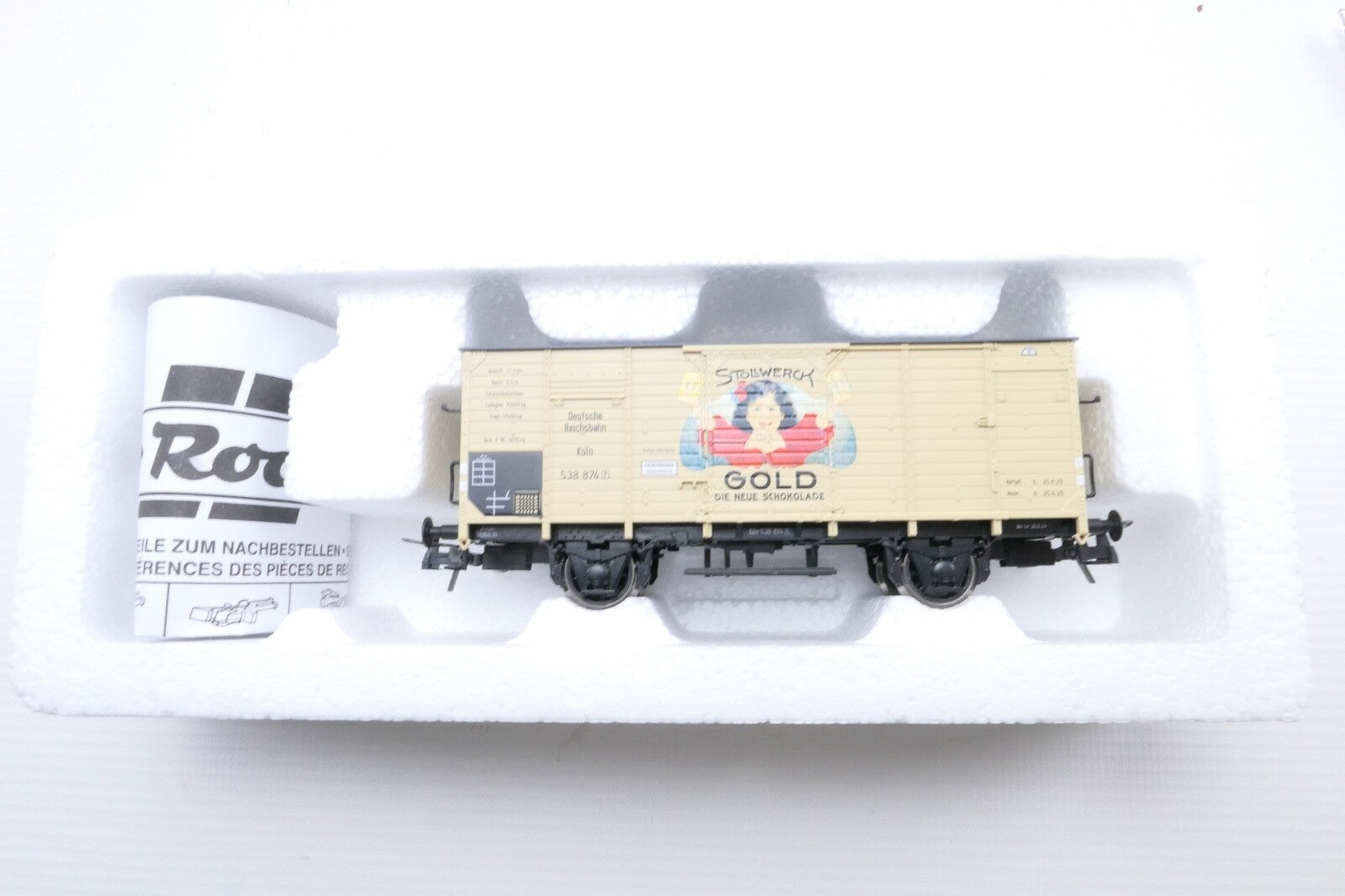 Roco 47257 "Stollwerk Gold", Analog, Spur H0, in OVP.9