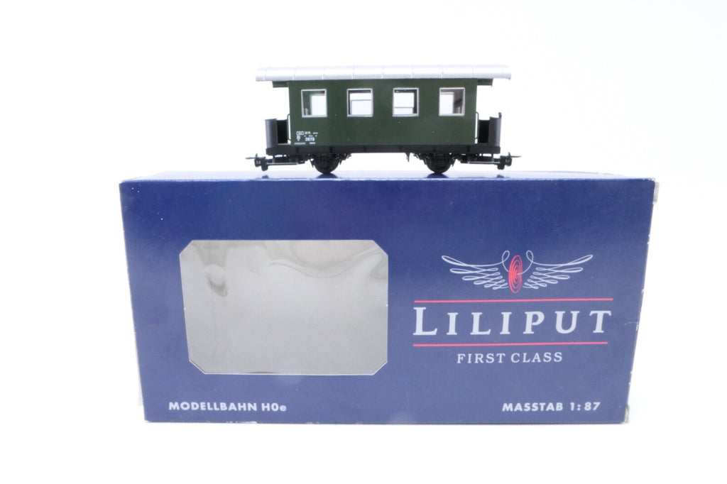 Liliput L314305 Personenwagen 3876 der ÖBB,Analog, Spur H0e, in OVP.0