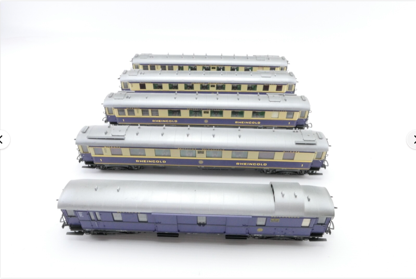 Liliput H0 820 Wagenset Rheingold, Analog, in OVP.1