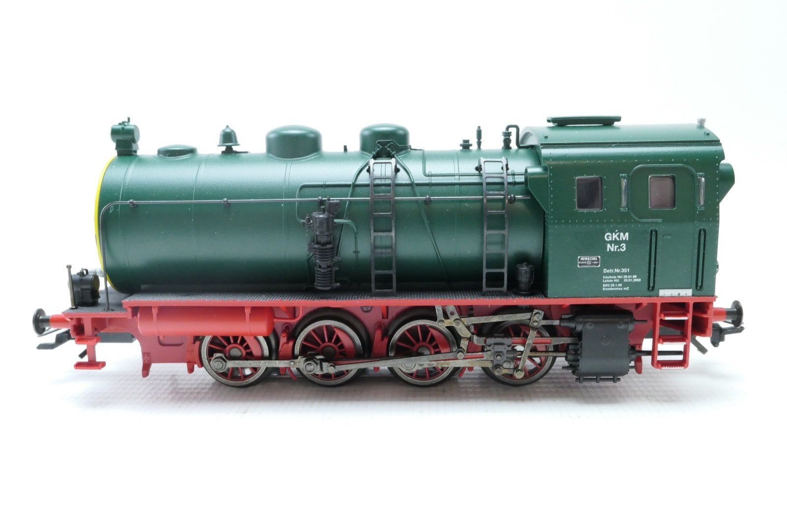 Märklin H0 37251 Dampfspeicherlok Digital in OVP, Adresse "4" .6