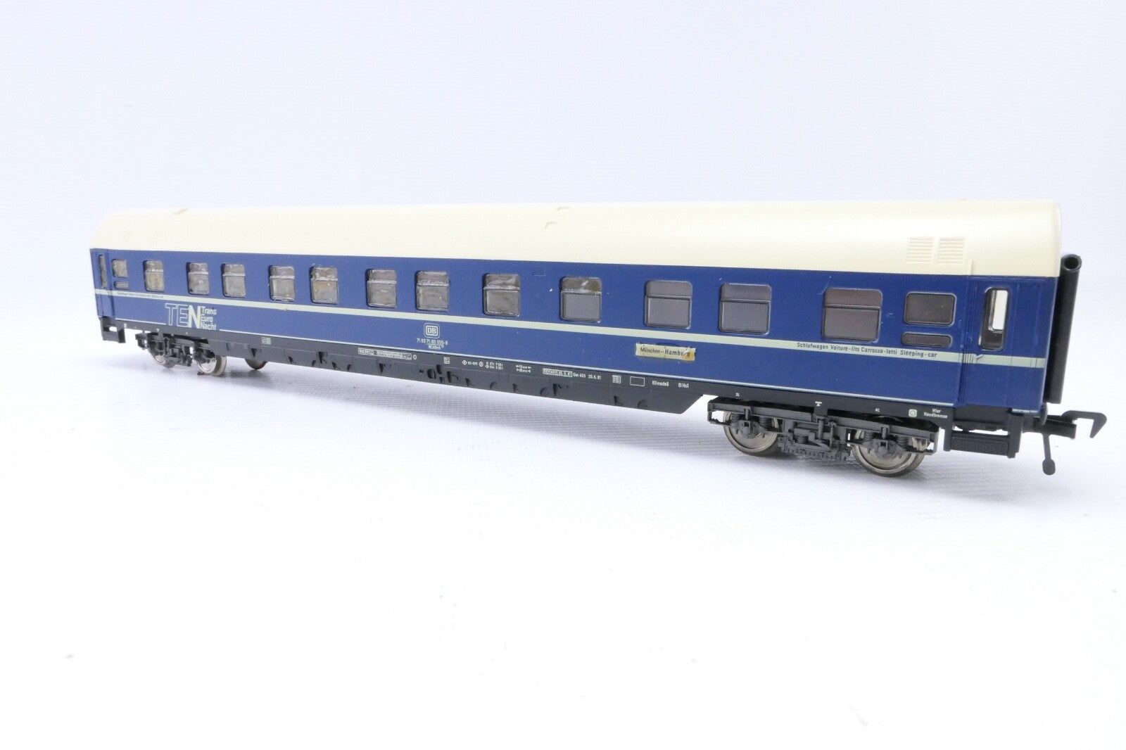 Fleischmann 5108 TEN Schlafwagen der DB, Analog, Spur H0, in OVP.5