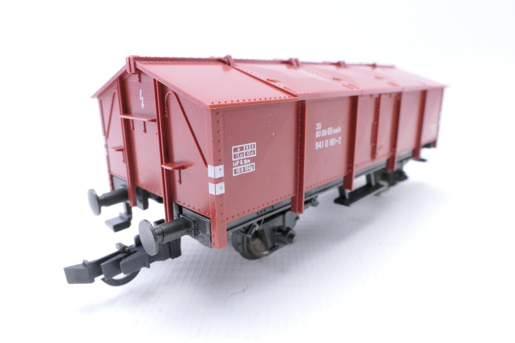 Fleischmann 5210 Klappdeckelwagen der DB, Analog, Spur H0, in OVP.4