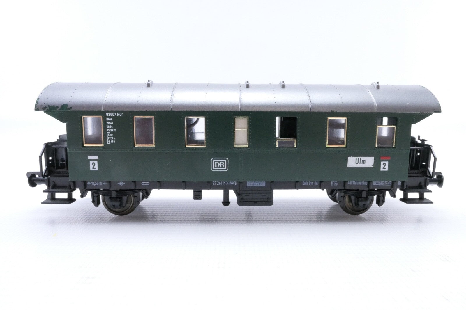 Fleischmann H0 5062 Personenwagen Donnerbüchse 2. Kl., Analog, Spur H0, in OVP.6