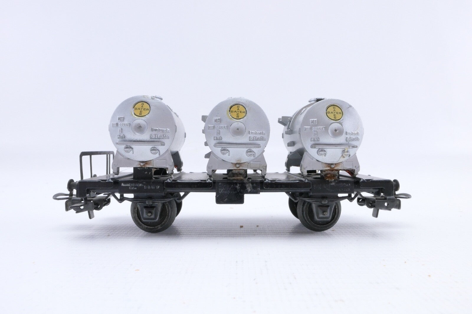 Märklin 4520 Behältertragwagen "Bayer", Analog, Spur H0, in EVP.3