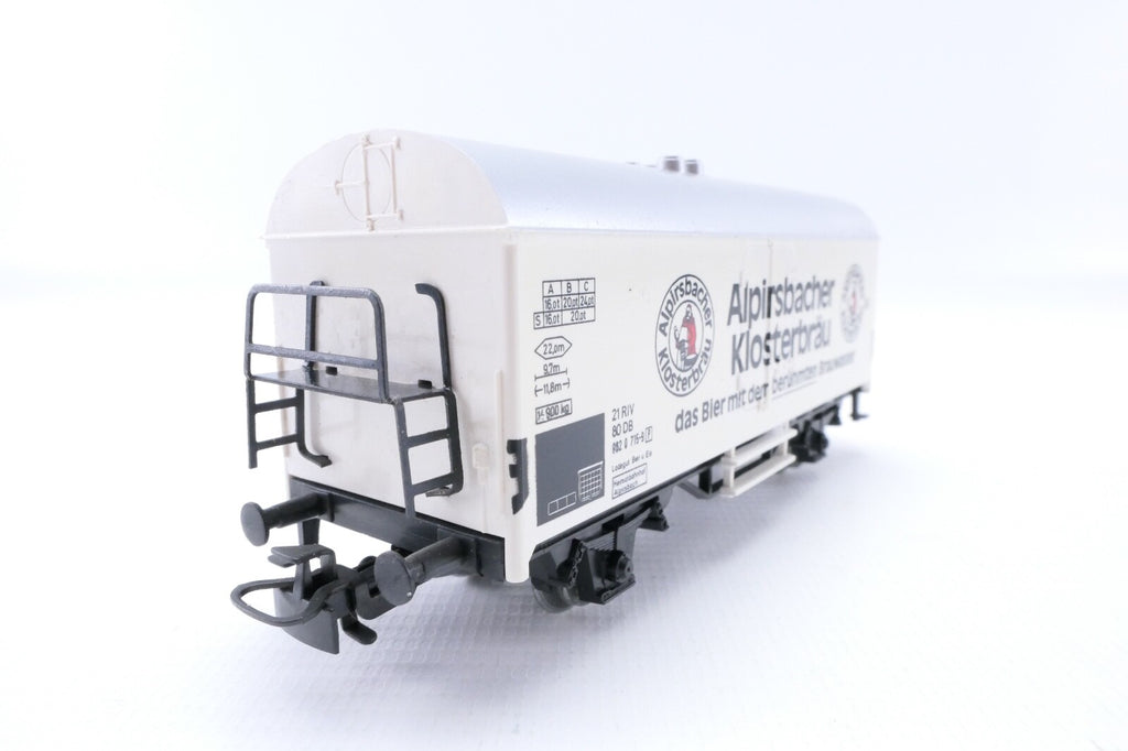 Märklin 4417 SoMo Kühlwagen der DB "Alpirsbacher Klosterbräu",Analog,Spur H0,OVP4