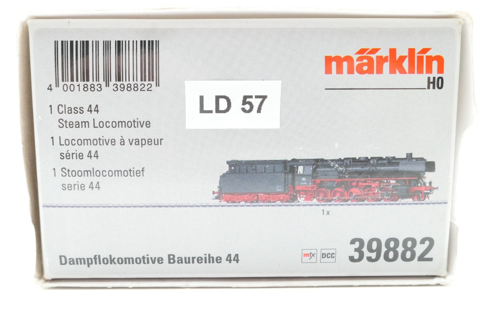Märklin H0 39882 Dampflok BR44 1746 der DB, mfx digital mit Sound, in OVP mit BA12