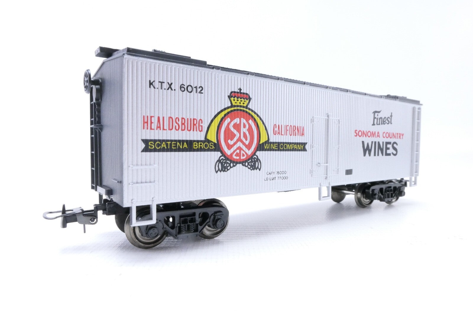 Mehano T071/17852 Sonoma Wines Reefer Car 40', Analog, Spur H0, in OVP.1