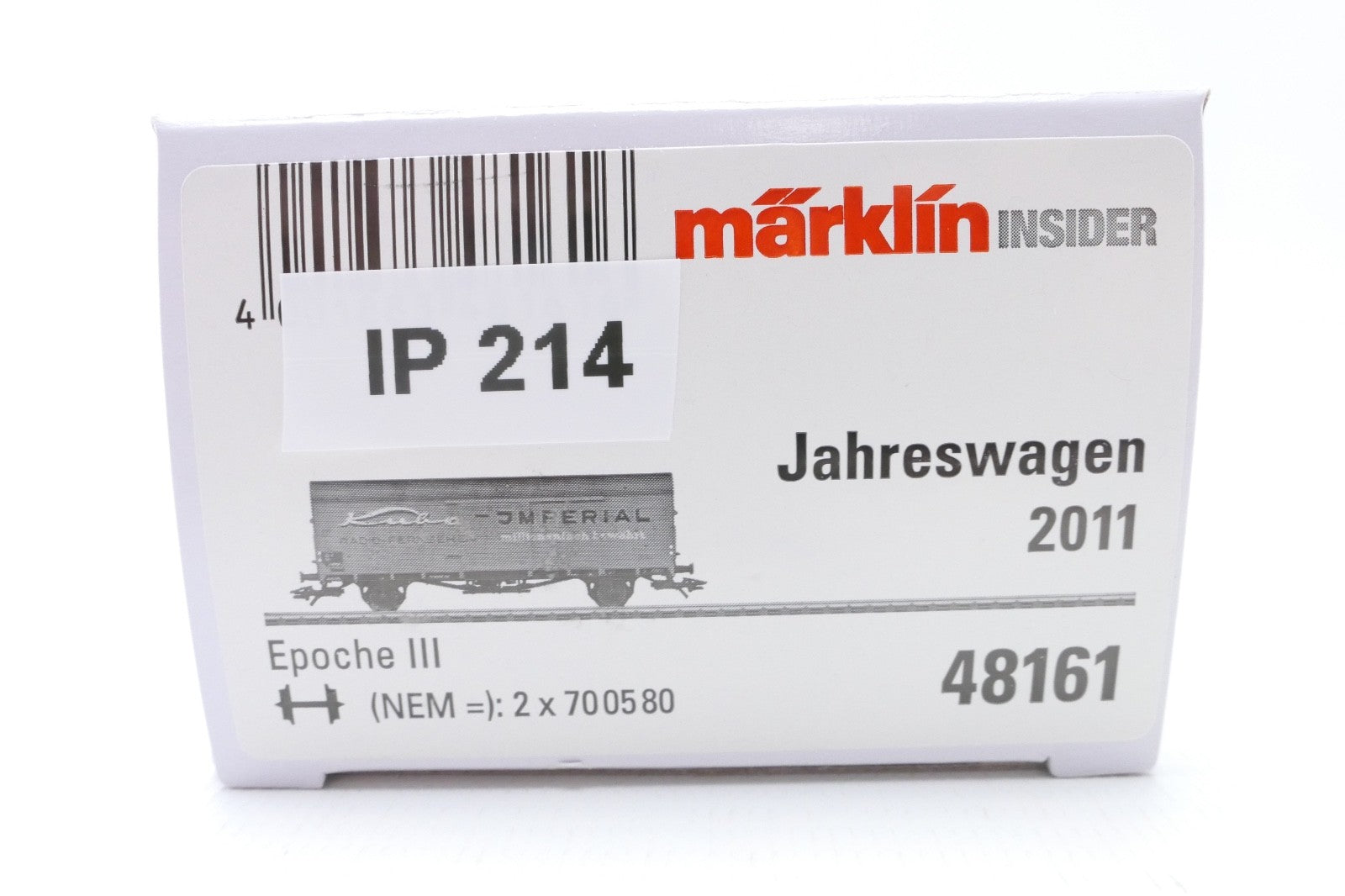 Märklin 48161 Insider Jahreswagen 211 Güterwagen Kuba Imperial,OVP.11