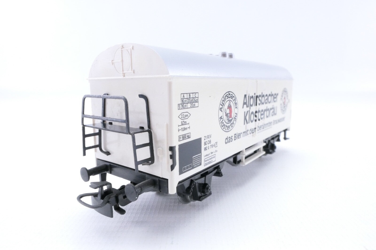 Märklin H0 4417 SoMo Kühlwagen der DB "Alpirsbacher Klosterbräu",Analog,OVP4