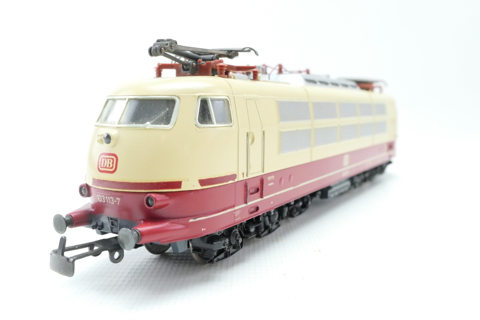 Märklin H0 3357 E-LOk BR 103 113-7 der DB, Analog in OVP mit BA.1