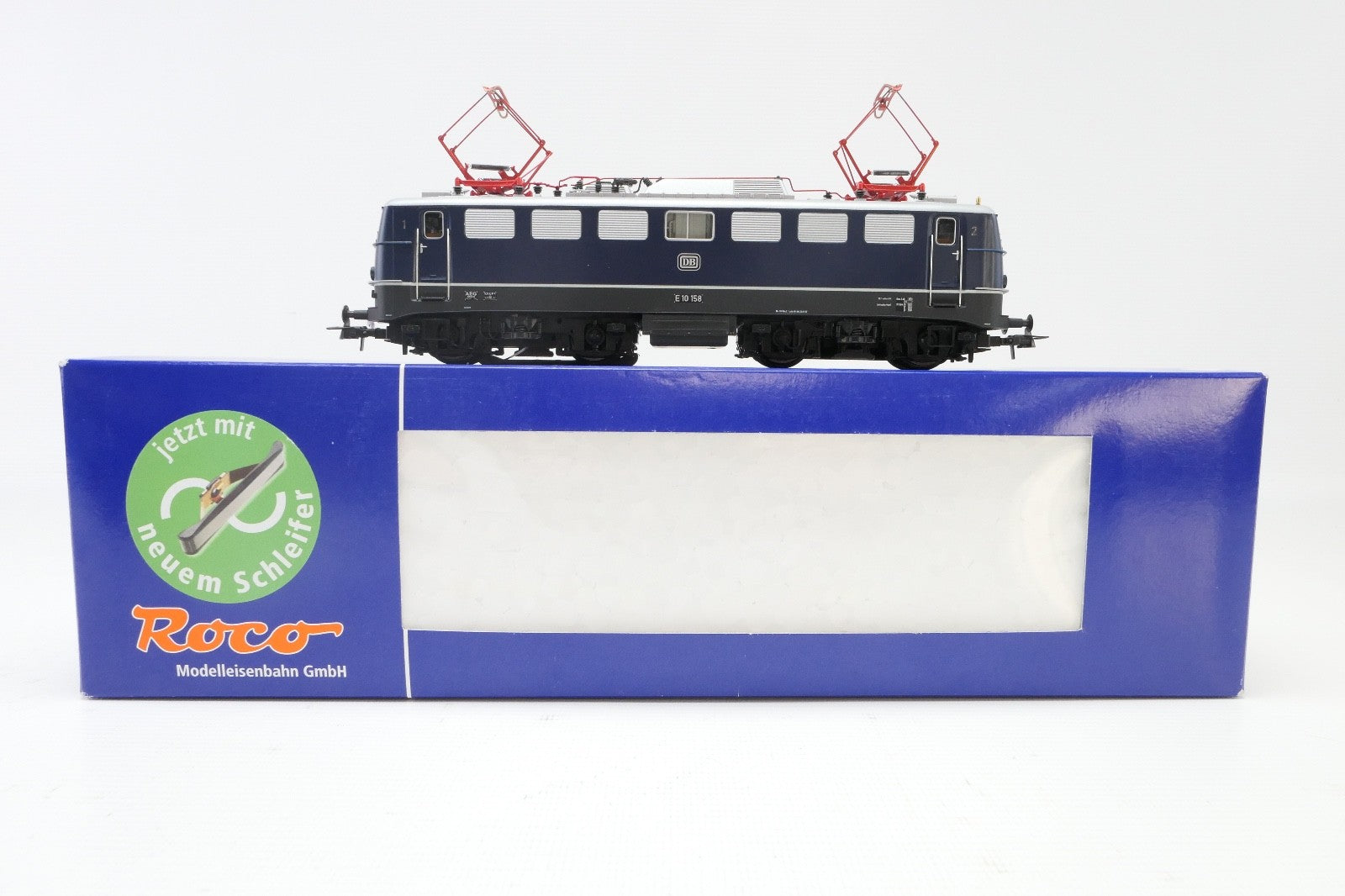 Roco H0 68490 E-Lok BR E10 158 der DB, WS, Digital, in OVP mit BA.0