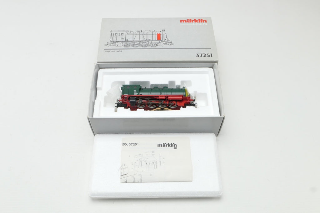 Märklin H0 37251 Dampfspeicherlok Digital in OVP, Adresse "4" .9