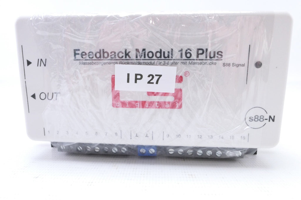 LS Digital Feedback Modul 16 Plus 2er Pack ohne Bedienungsanleitung. S88 Modul4
