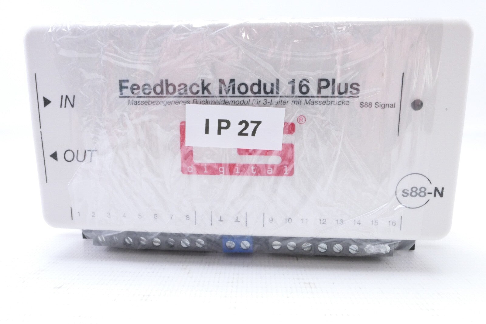LS Digital Feedback Modul 16 Plus 2er Pack ohne Bedienungsanleitung. S88 Modul4