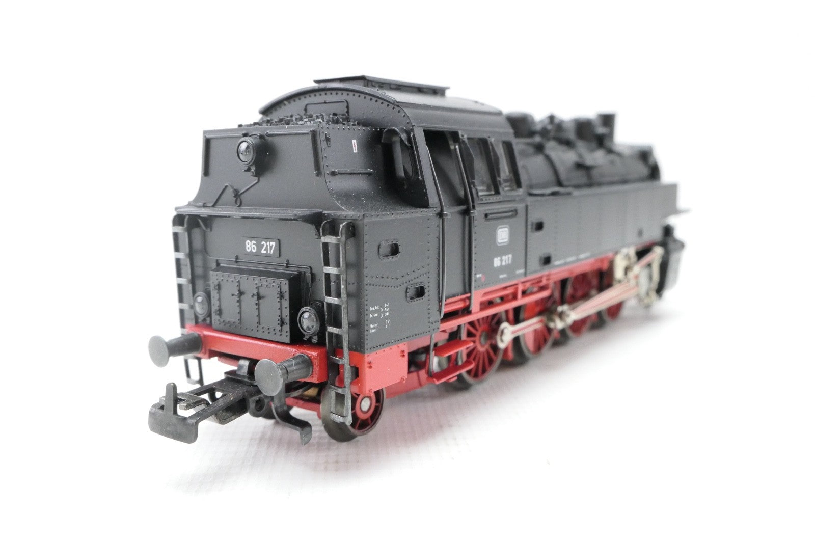 Märklin H0 33961 Dampflok BR 86 217 der DB, Delta Digital in OVP mit BA.4