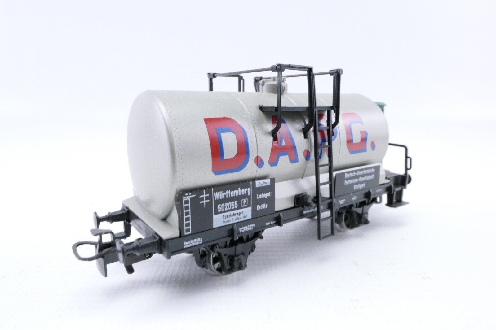 Märklin 4674 Kesselwagen mit Bremserhaus D.P.A.G, Analog, Spur H0, in OVP.4