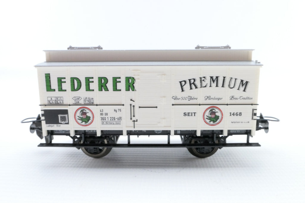 Trix Express H0 33504 Bierwagen "Lederer Premium" der DB, in OVP.3