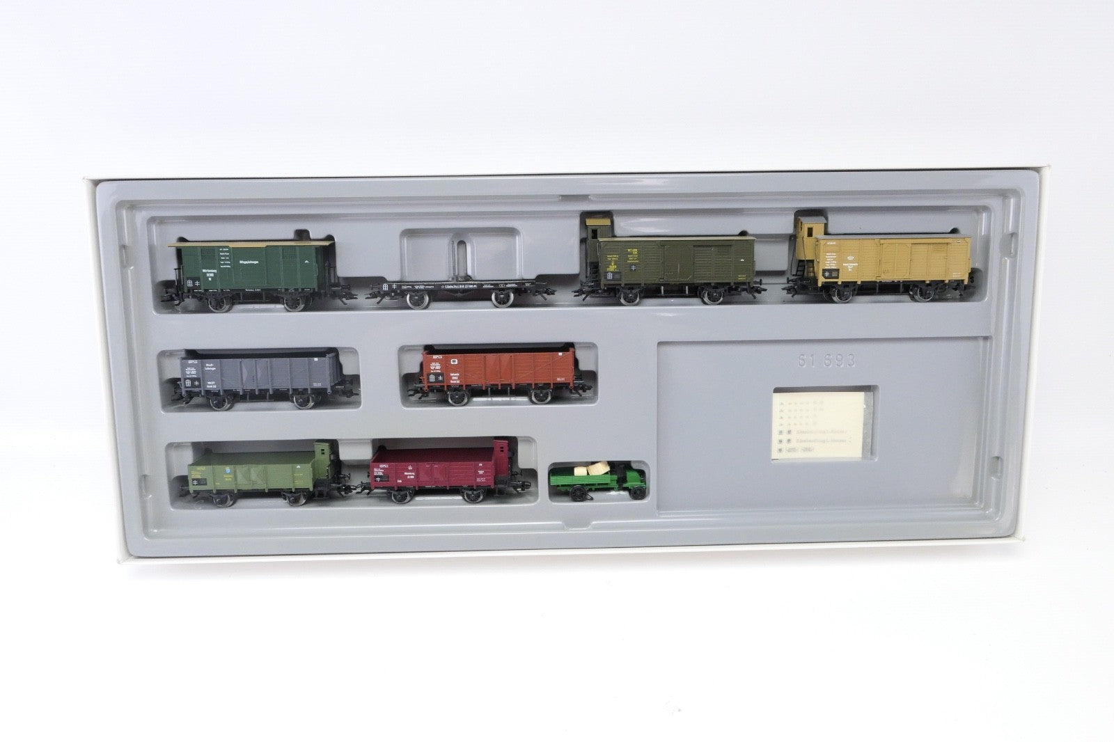 Märklin 4789 Wagen-Set Deutscher Staatsbahn Wagenverb., Analog, Spur H0, in OVP.1