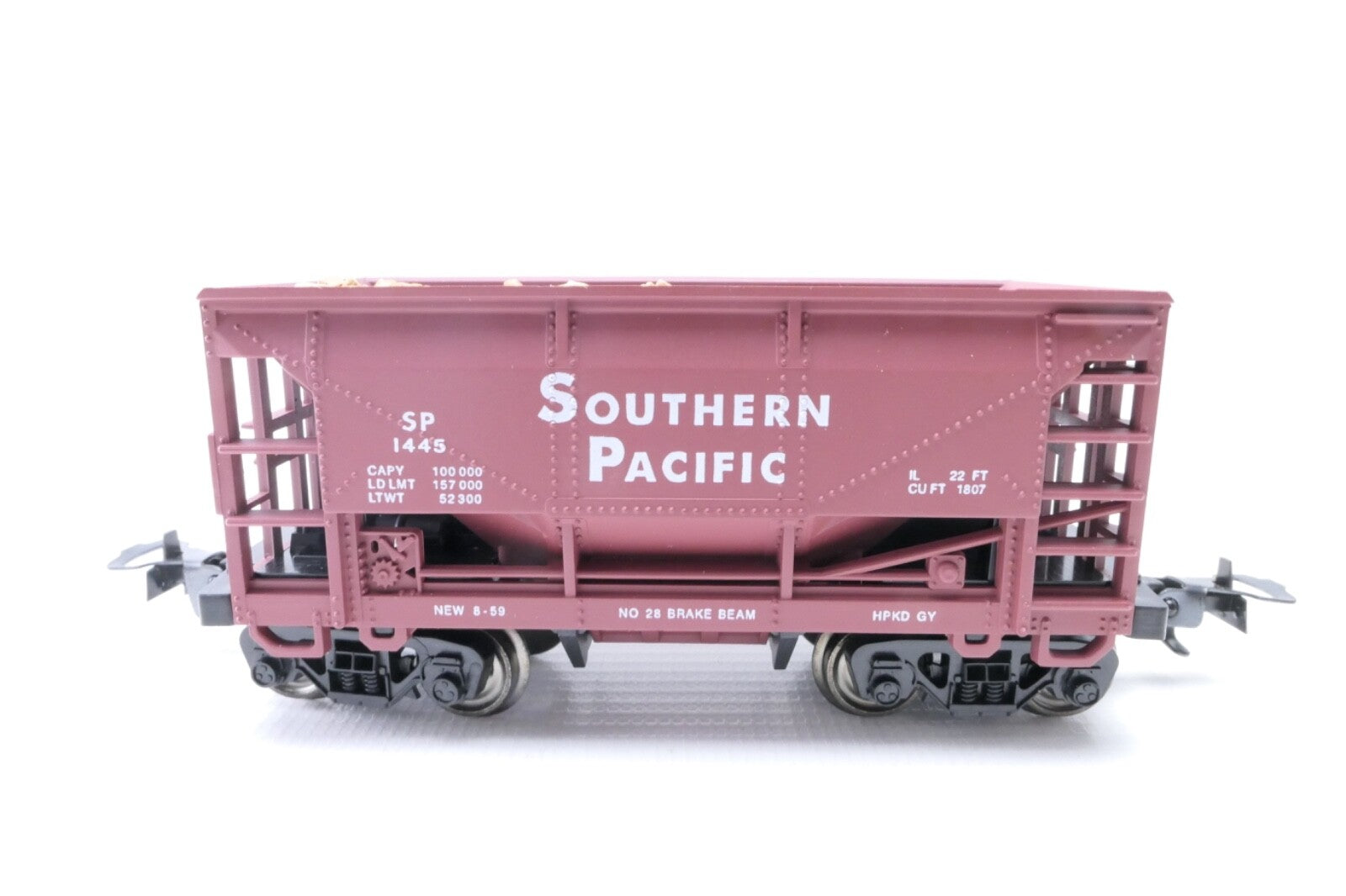 Mehano T051/19356 Lore Car Southern Pacific offener Güterwagen, Analog, H0, OVP.6