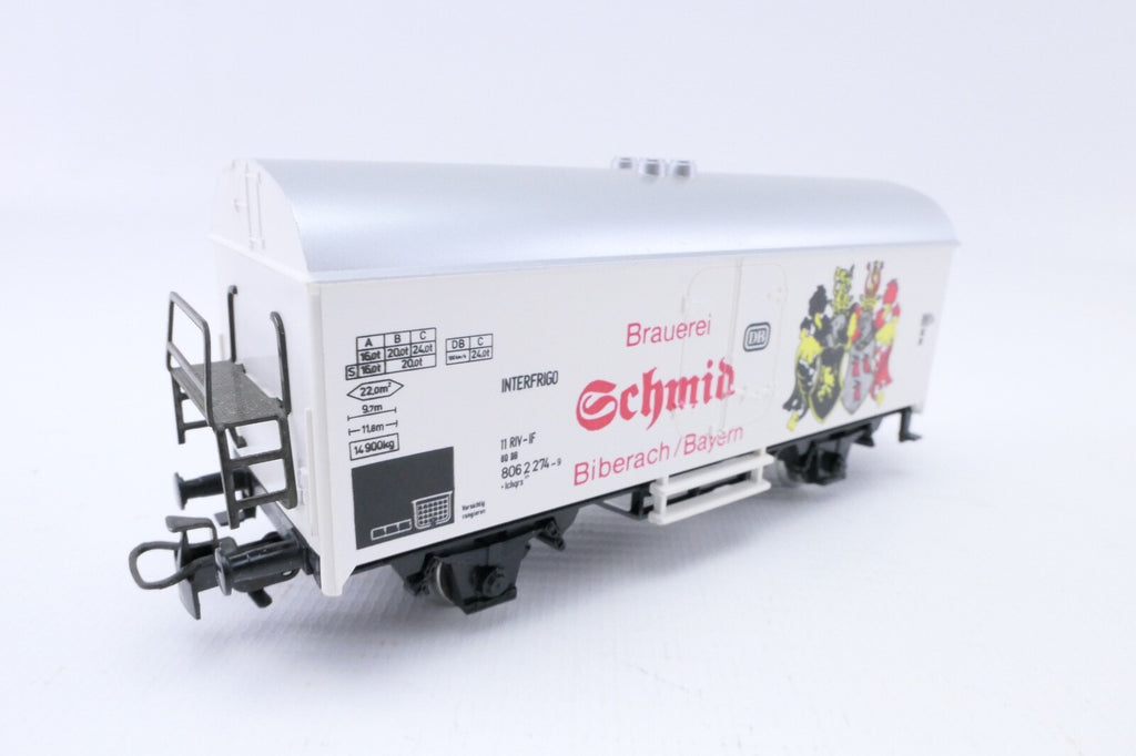 Märklin 4415 Kühlwagen Brauerei Schmid, Analog, Spur H0, in OVP.2