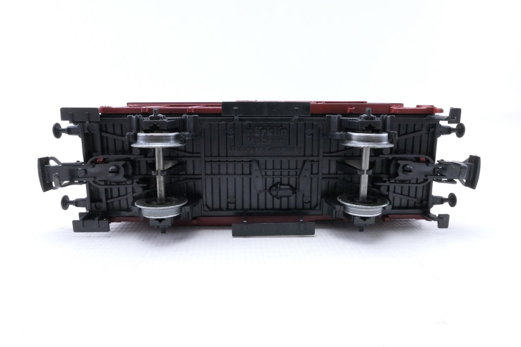 Märklin 4695 Gedeckter Güterwagen mit Bremserhaus der DB, Analog, Spur H0, OVP.8