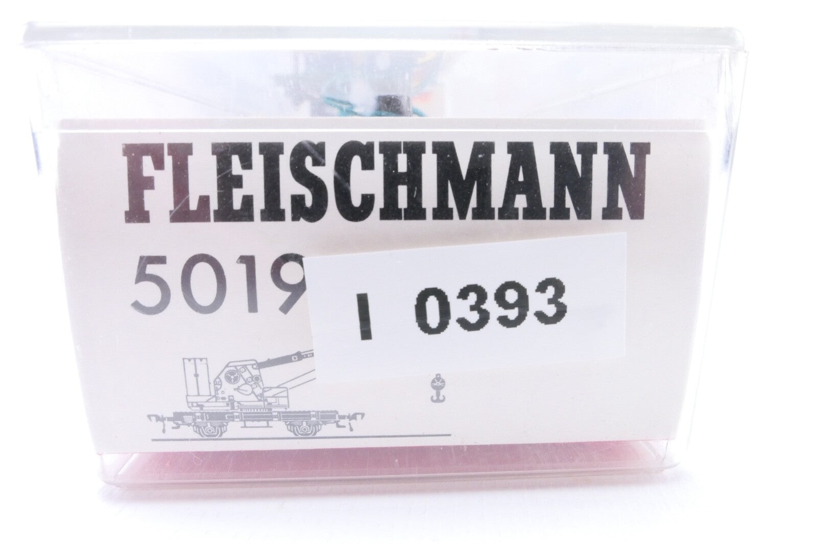 Fleischmann 5019 Kranwagen, Analog, Spur H0, in OVP. BASTLERWARE.10