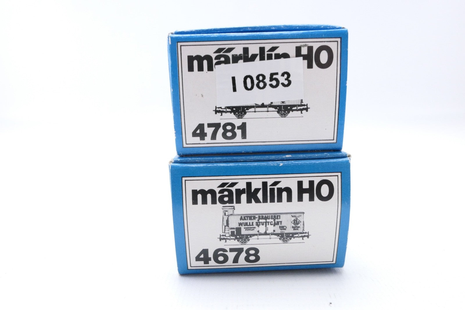 Märklin H0 4678 - 4781, Kühlwagen mit Bremserhaus 2tlg. , WS, in OVP.8
