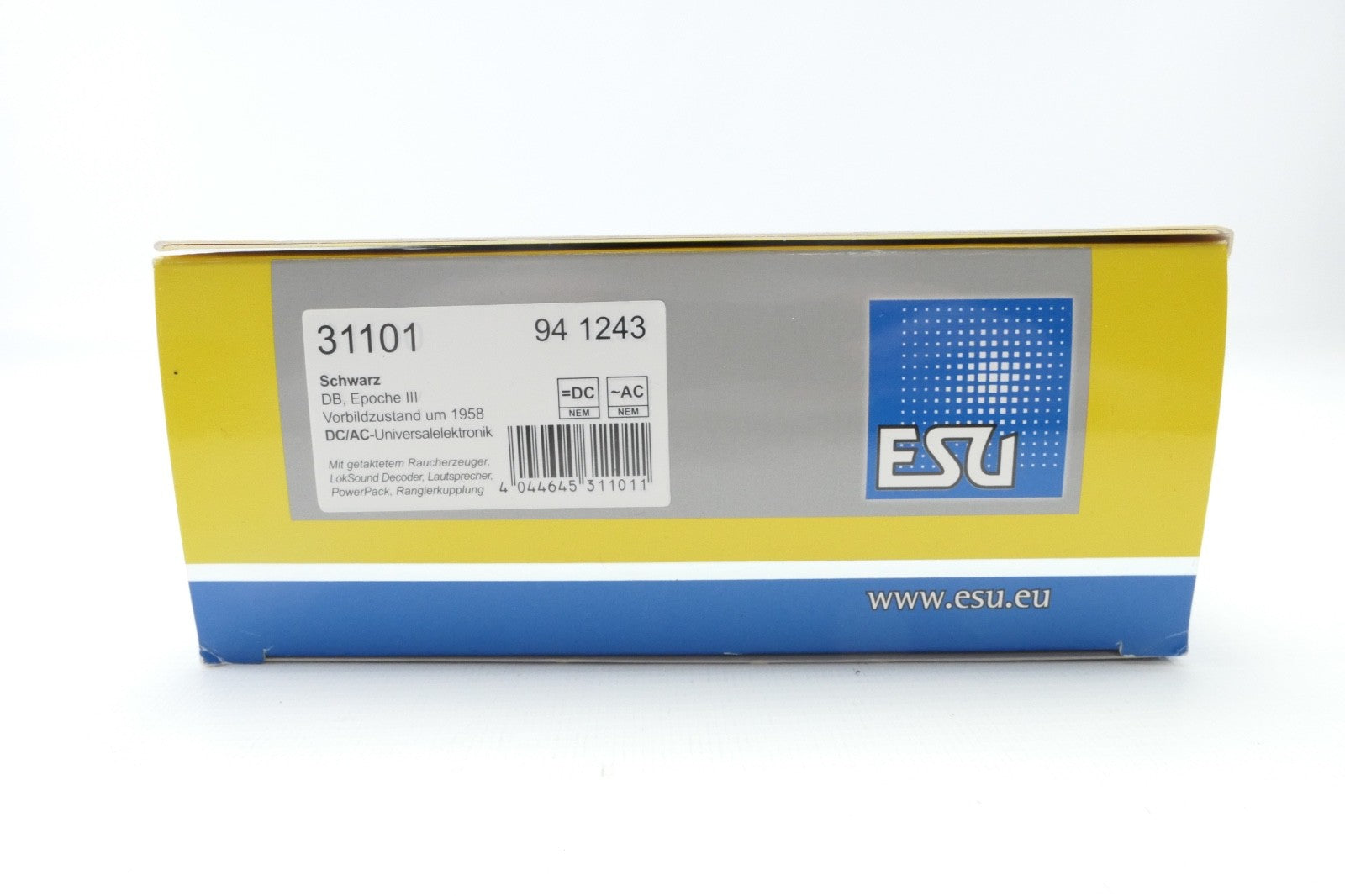 ESU H0 31101 Leerverpackung , Leerverpackung ohne Lok komplett mit Inlay und BA.3