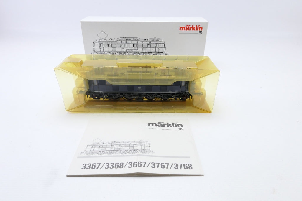 Märklin H0 3368 E-Lok BR 118 024-9 der DB, WS, Analog, in OVP mit BA.9