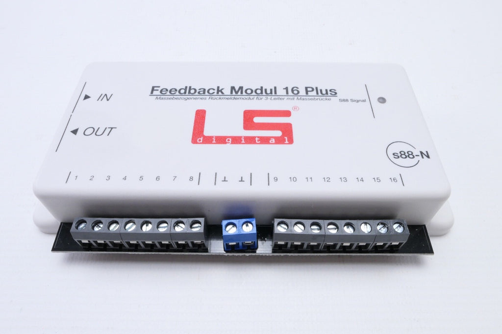LS Digital Feedback Modul 16 Plus 2er Pack ohne Bedienungsanleitung. S88 Modul1