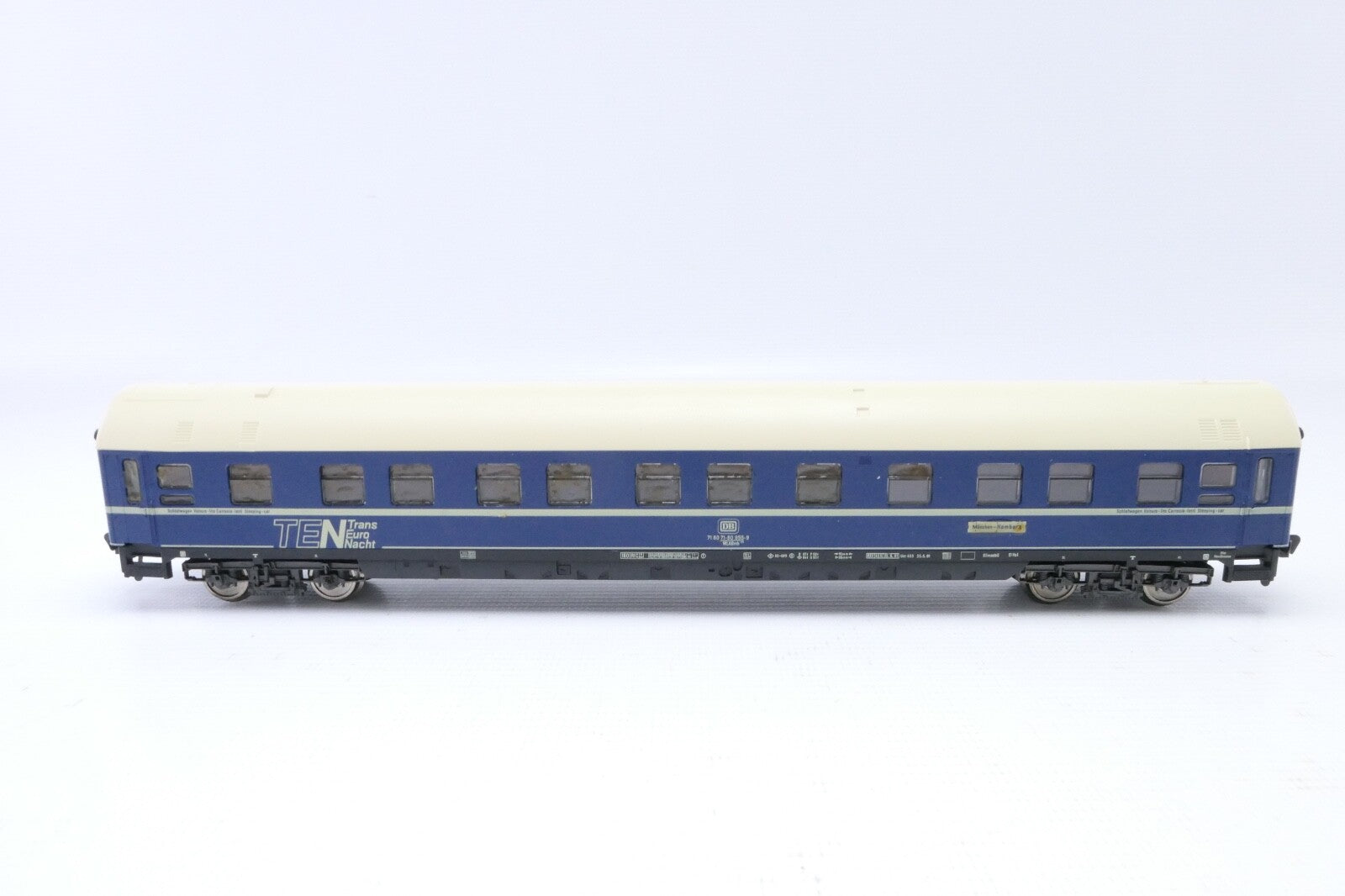 Fleischmann 5108 TEN Schlafwagen der DB, Analog, Spur H0, in OVP.6