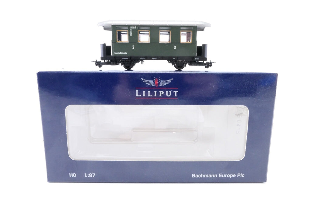 Liliput L370423 Personenwagen 3.Klasse DR Epoche II Cis 480 Li Ö,Analog,H0,OVP.0